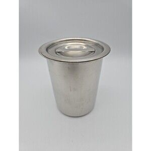 VTG 18-8 Stainless Steel Container w/ Lid Royal Ind Chicago Made in Korea